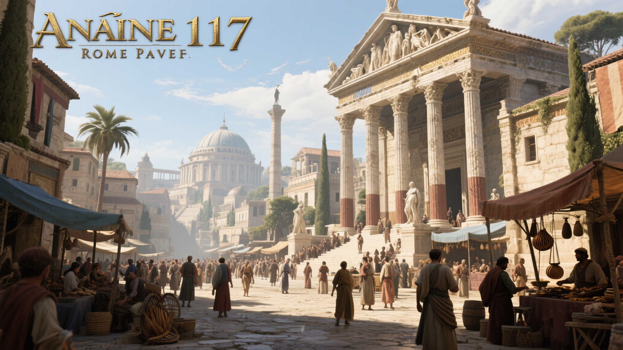 《纪元117：罗马和平》初体验：传承经典的模拟城市建造之旅