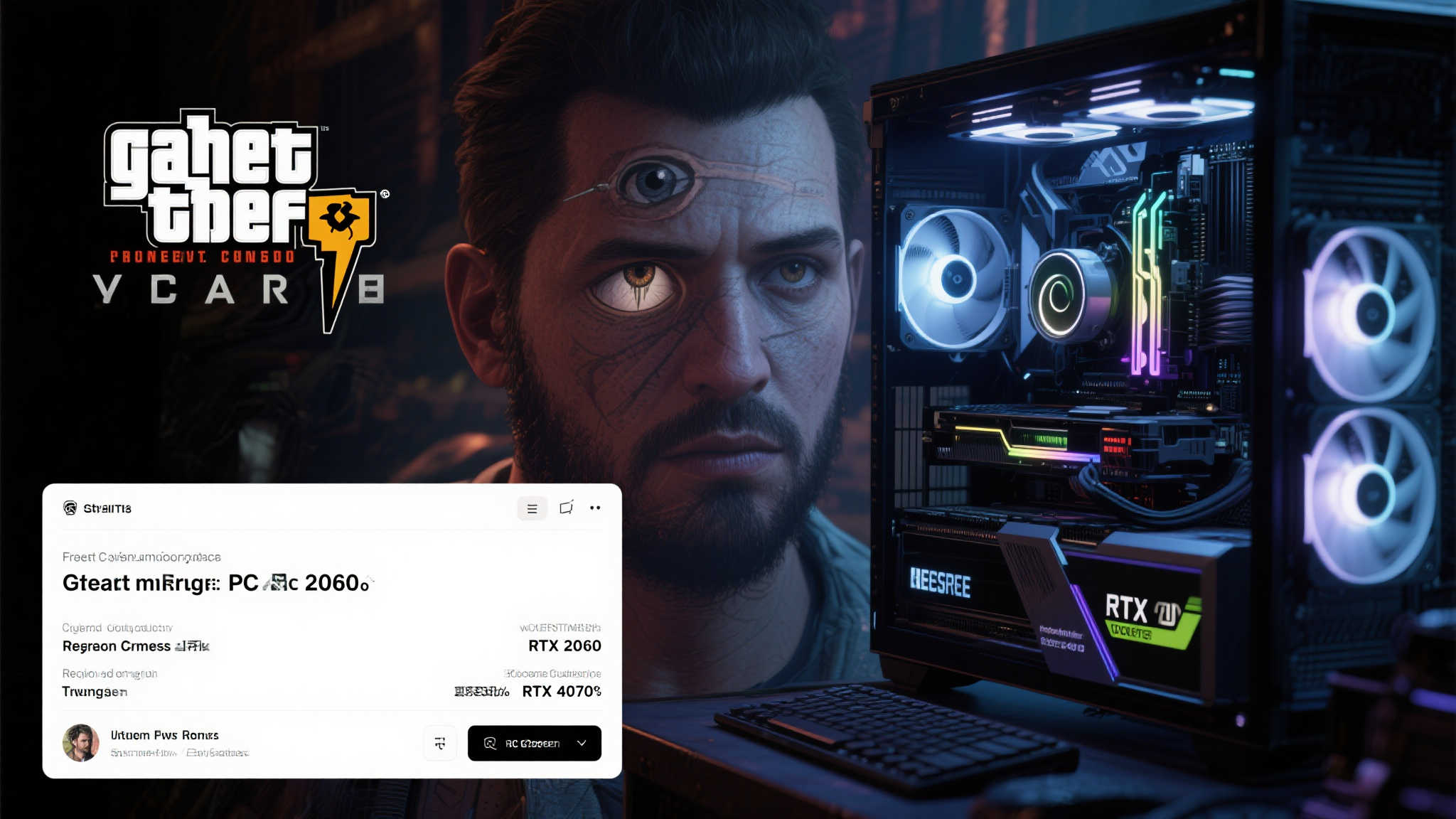 从RTX 2060起步到RTX 4070加持！《心之眼》GTA前主创新作配置揭晓