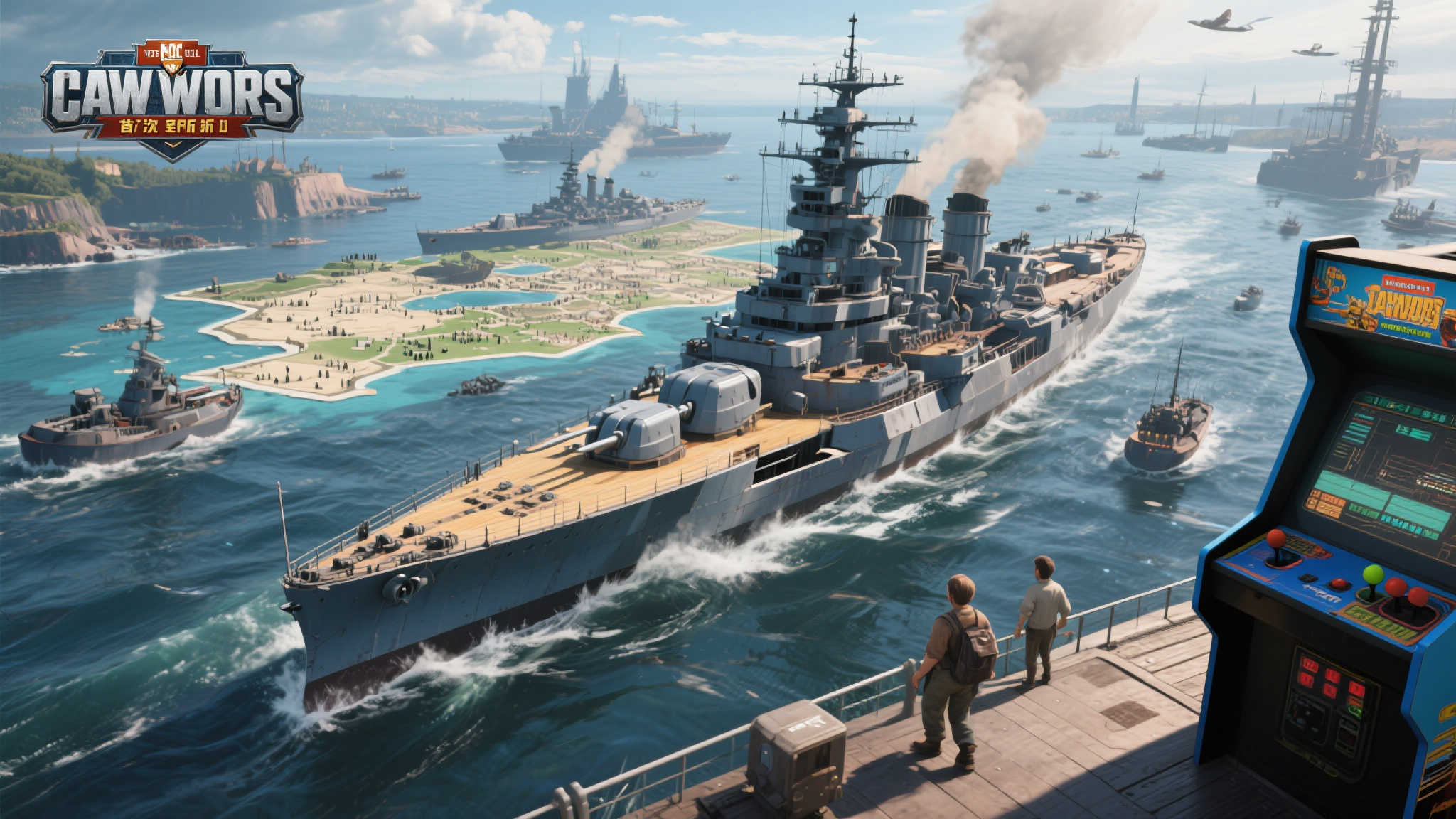 烈焰重现街机激情，全新《战舰世界》版本即将上线